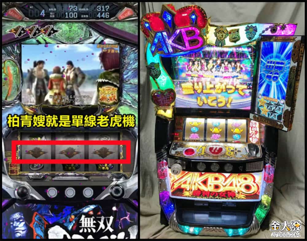 柏青嫂 單線老虎機